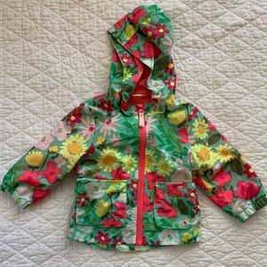 Cat & Jack floral windbreaker